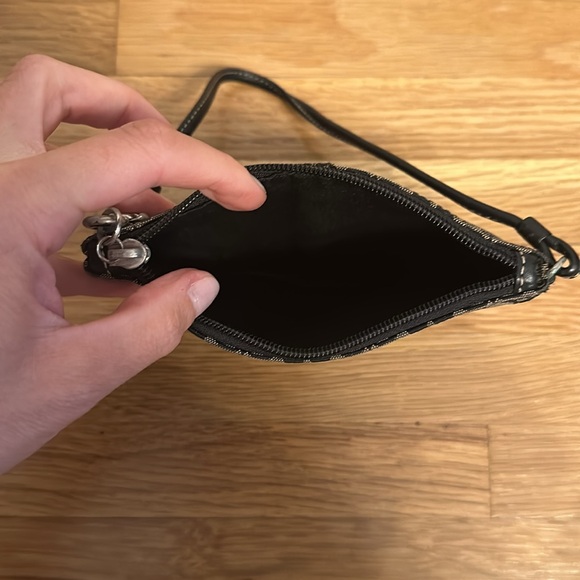 Coach Signature Black and Gray Wrislet - Picture 4 of 4